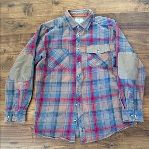 Flannel large tall men’s shirt